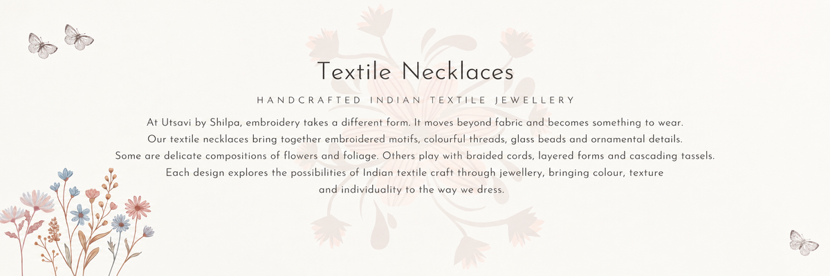 Textile Necklaces