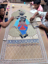 Shree Kunj Banke Bihari ji Wall Art