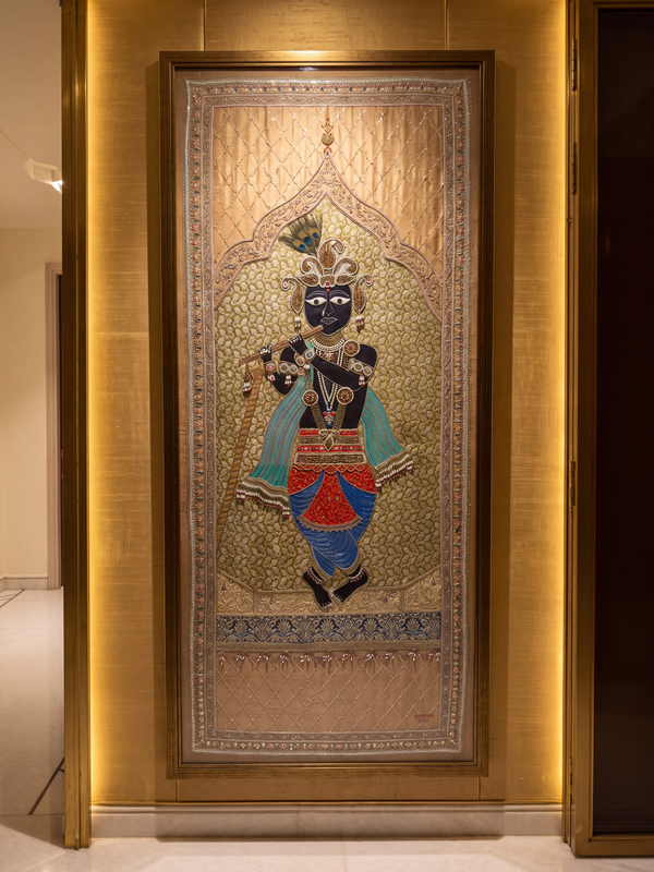Shree Kunj Banke Bihari ji Wall Art