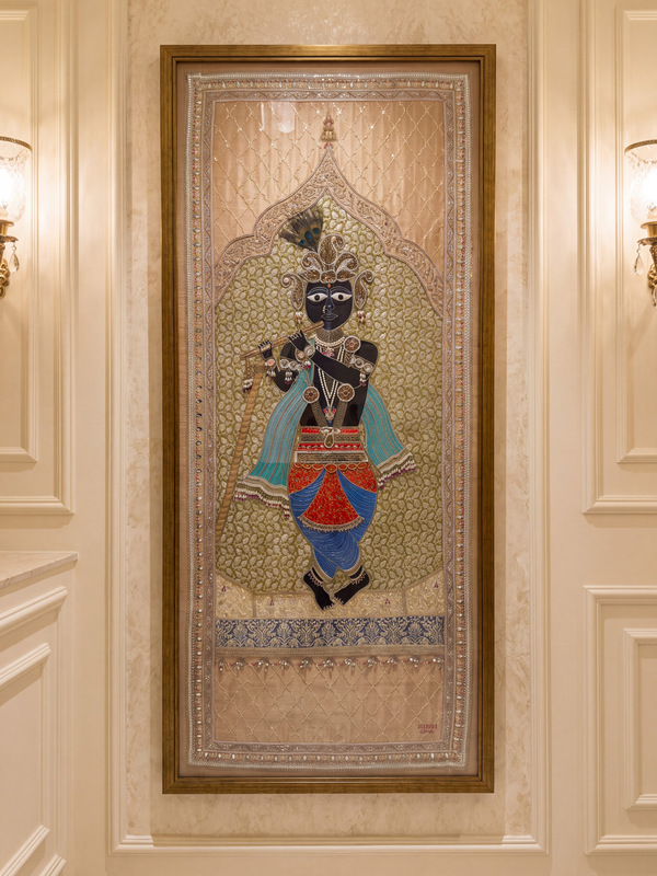Shree Kunj Banke Bihari ji Wall Art