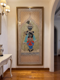 Shree Kunj Banke Bihari ji Wall Art