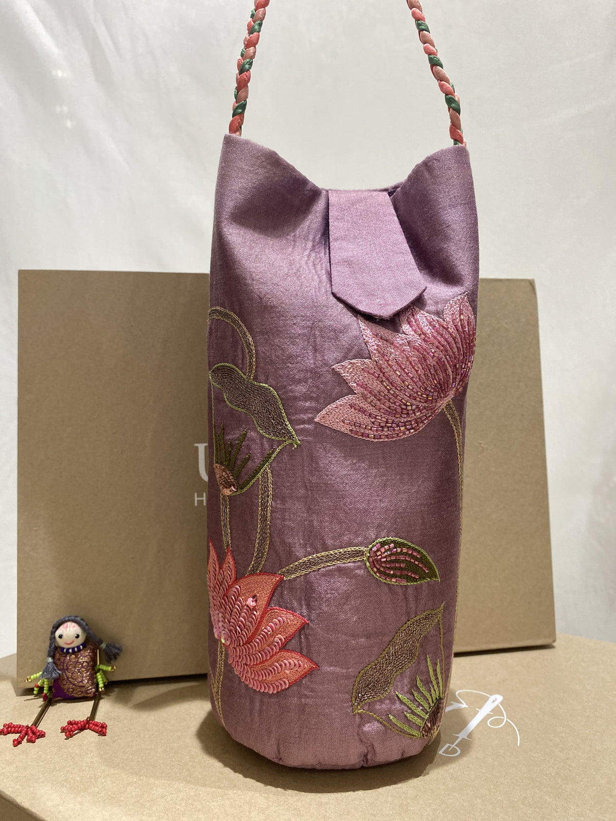 Gulposh handcrafted embroidered potli bag, product photograph 2