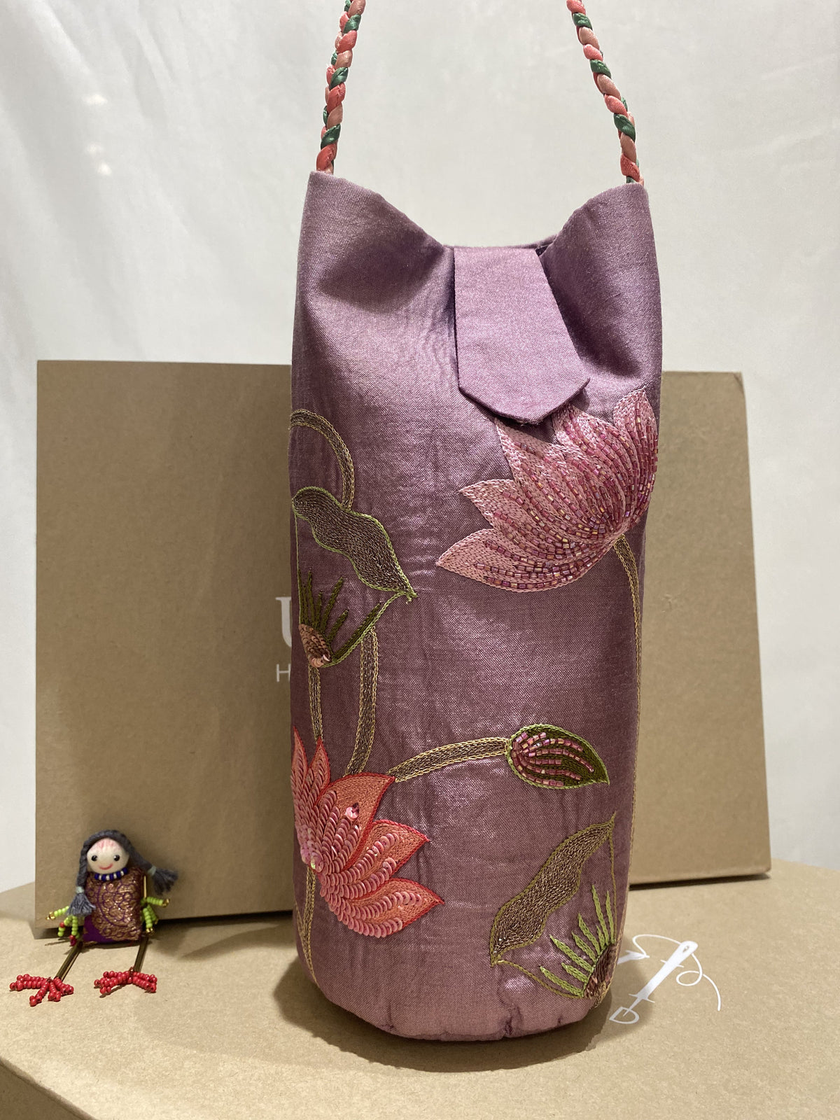 Gulposh handcrafted embroidered potli bag, product photograph 3