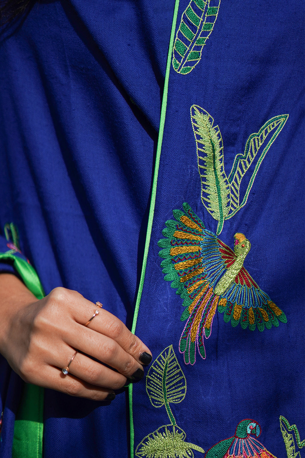 Neel Kosh - Pure Pashmina | Hand-Embroidered Masterpiece