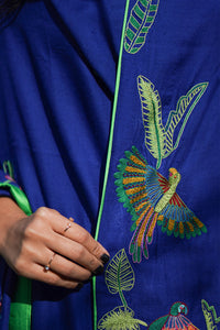 Neel Kosh - Pure Pashmina | Hand-Embroidered Masterpiece