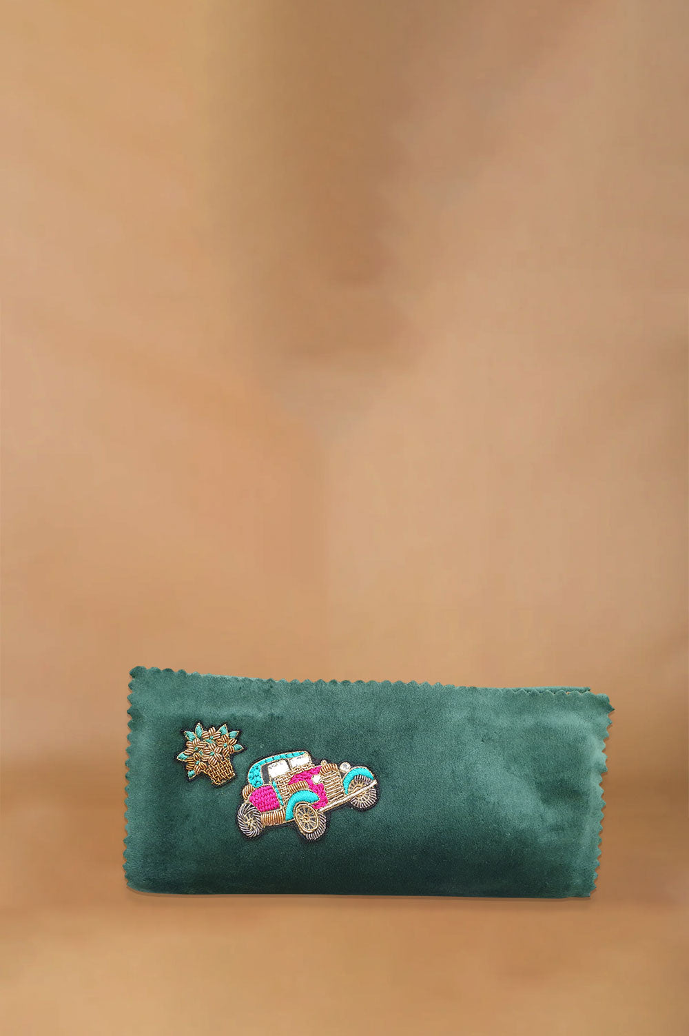 Vintage Look Clutch