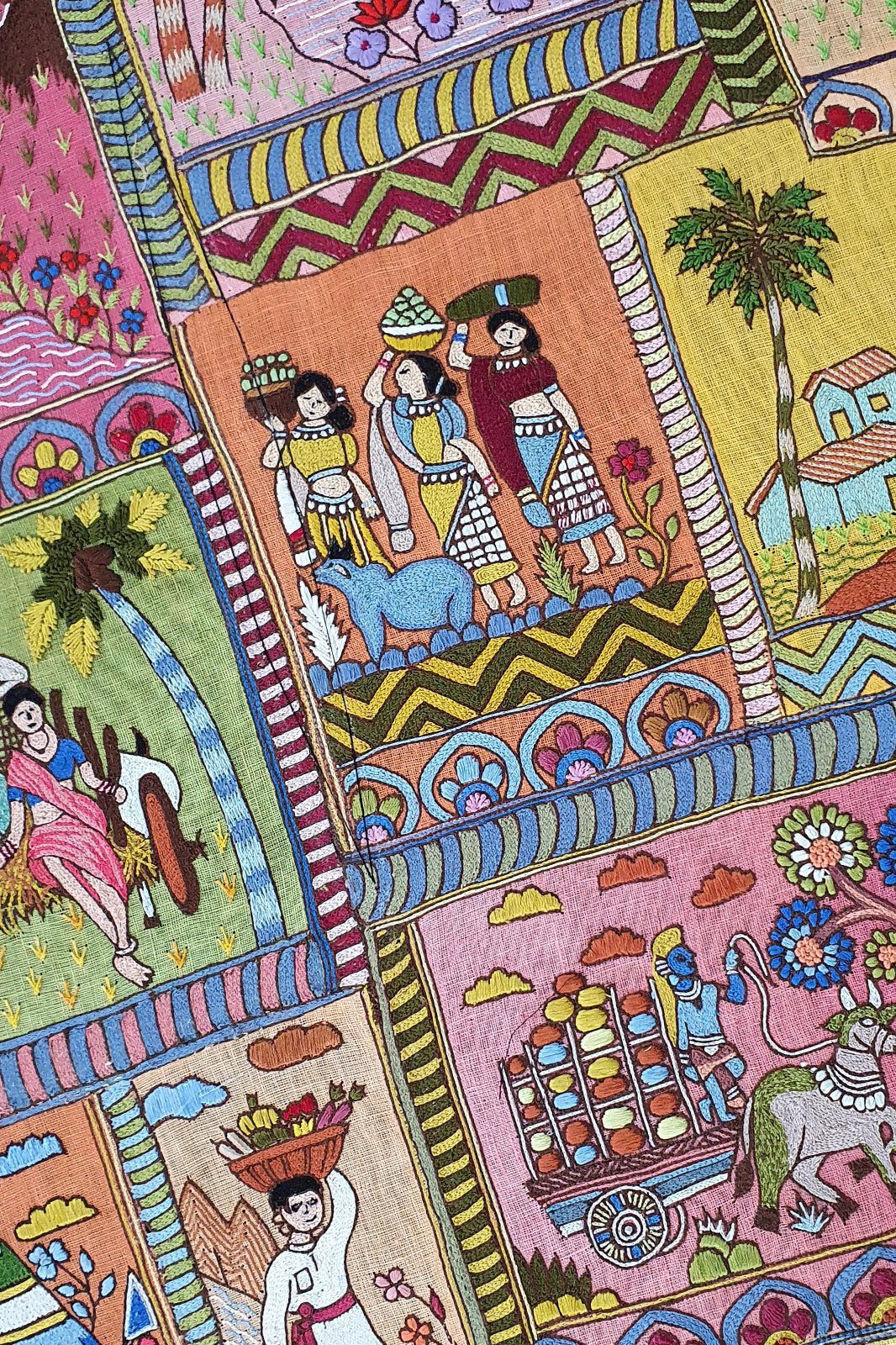 Threads of Mitti Wall-art